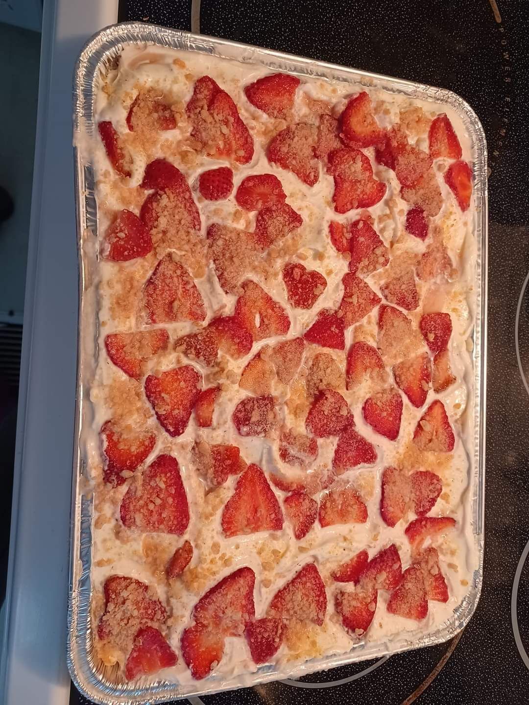 Strawberry Icebox Pie