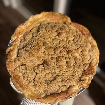 Rustic Dutch Apple Pie 9” 