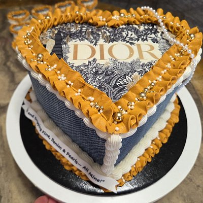 8in. Heart Cake- 2 Layer