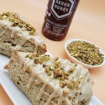 Scone: Pistachio Honey
