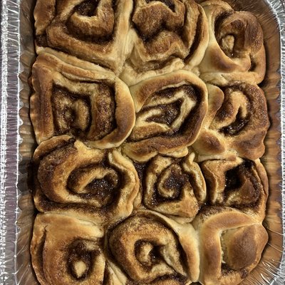 12 Classic Cinnamon Rolls Includes Side Of Buttercream Icing 