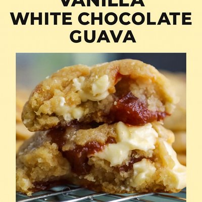 Vanilla White Chocolate Filled With Guava