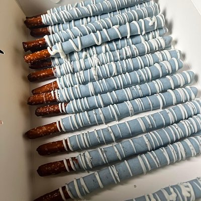Dipped Pretzel Sticks