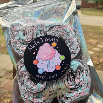 Cotton Candy Roll Up 