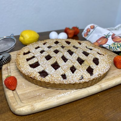 Crostata With Fruit Jam Of Your Choice 