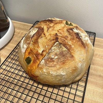 Cheddar Jalapeño Boule 