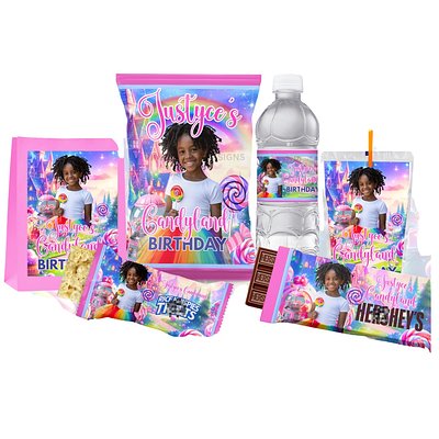 Personalized Chip Bags (Qty 12)