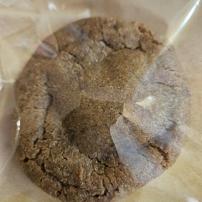 Cheesecake Stuffed Gingerbread Cookies 