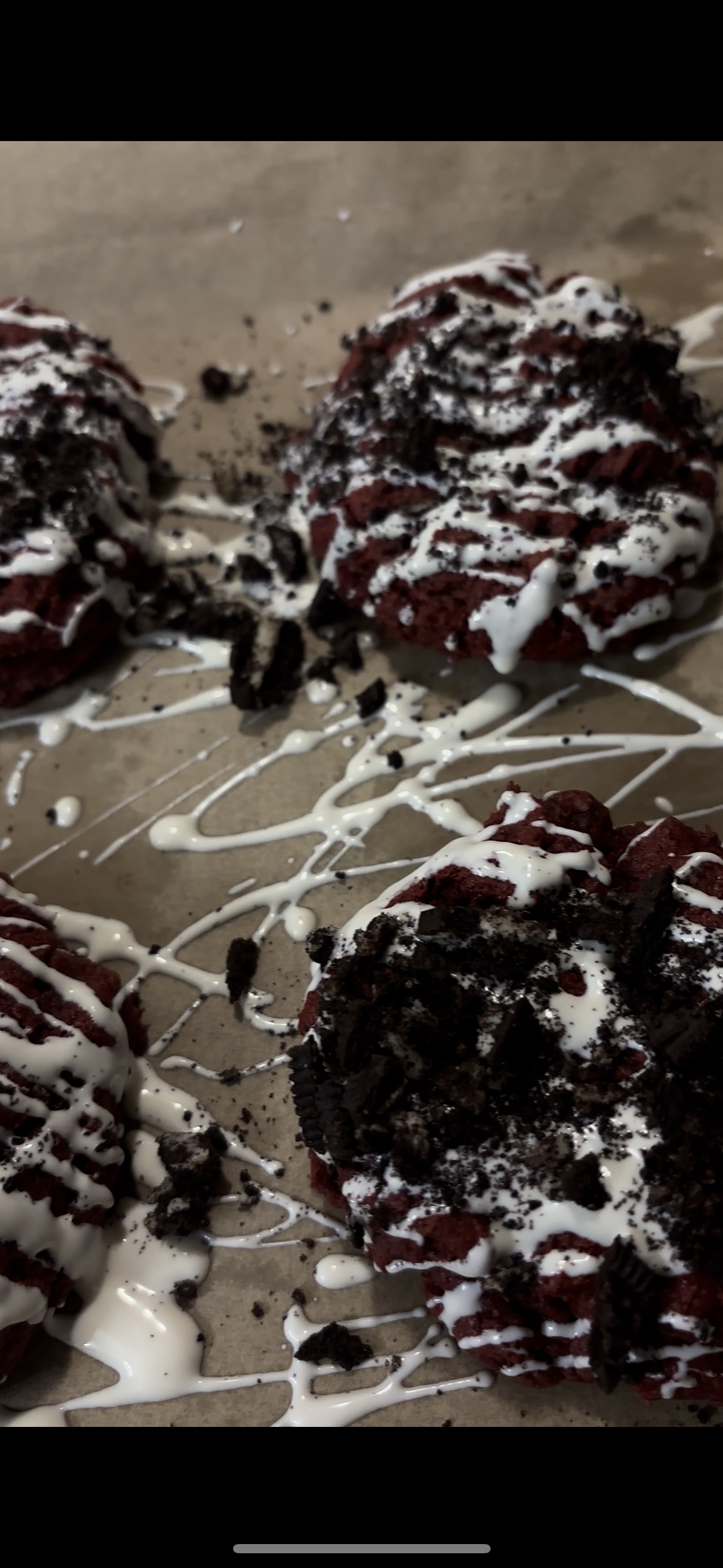 oreo red velvet cookie