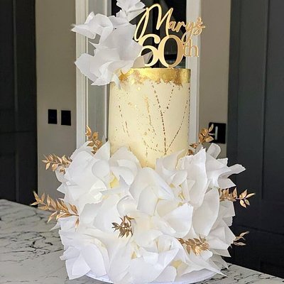 2 Tired Birthday Cake (10" + 8")