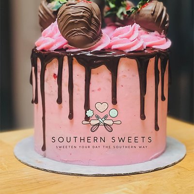 Chocolate Strawberry Cake 