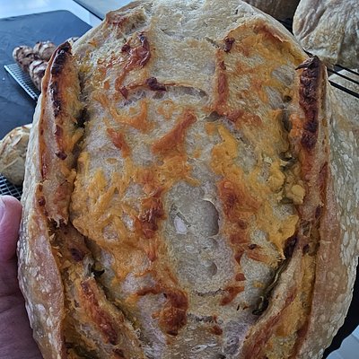 Jalapeño Cheddar Sourdough