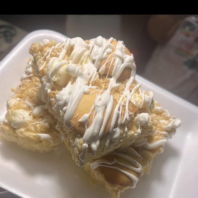Banana Pudding Rice Crispy Treats (4ct)
