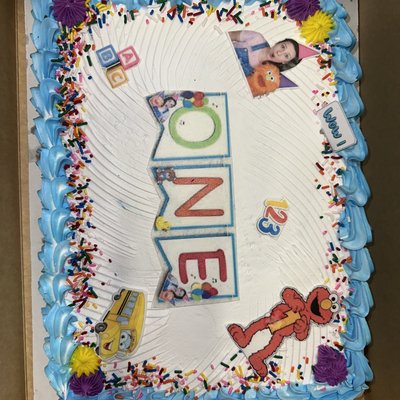 Half Sheet Cake