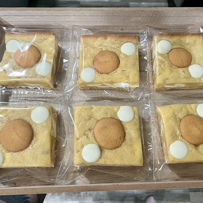 Banana Pudding Blondies