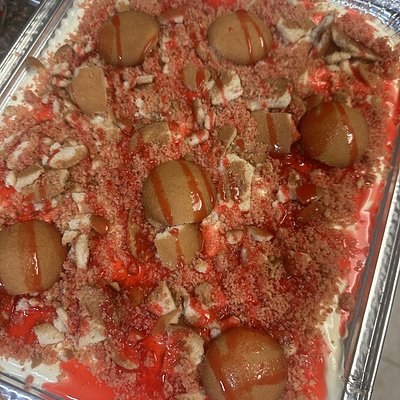 Small Strawberry Banana Pudding 