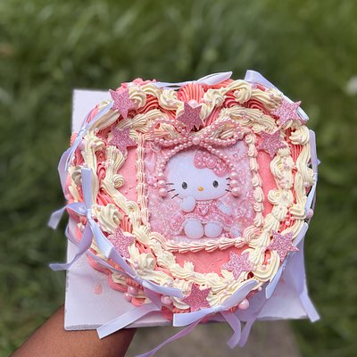 One Layer 8 Inch Cakes 