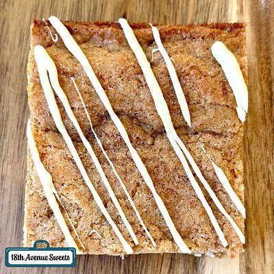 Chai Spice Blondies (pan)