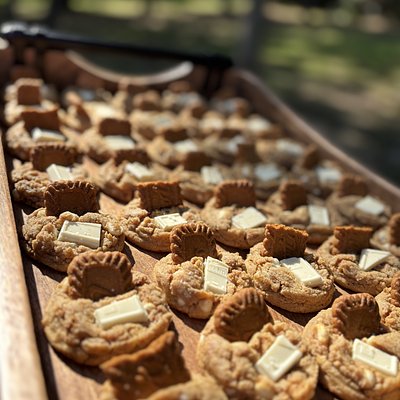 Cookie Butter White Chocolate Cookie (1/2 Dozen)