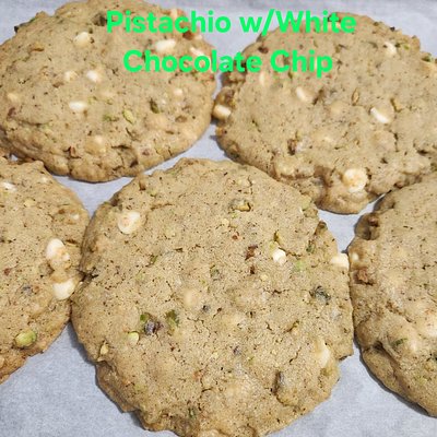 Pistachio White Chocolate Chip