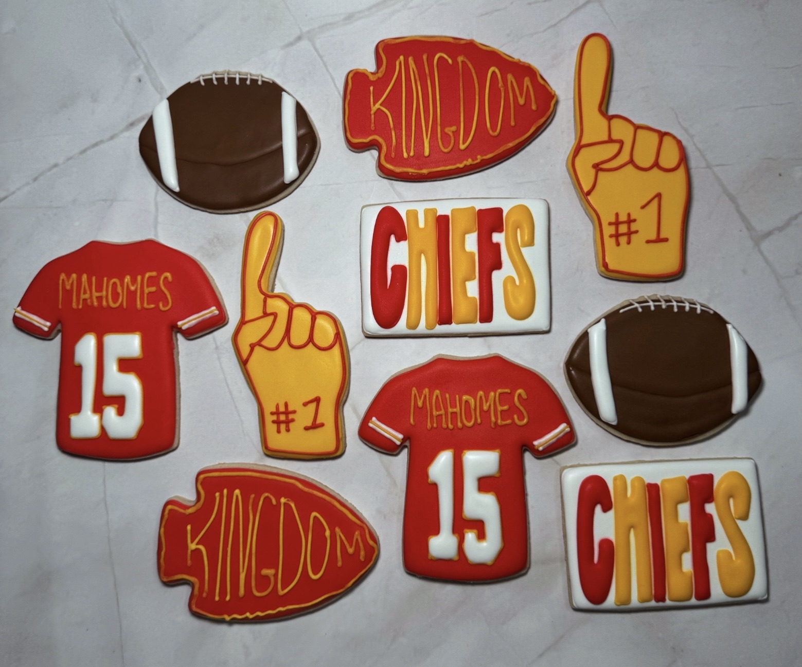 Chiefs Sugar Cookies