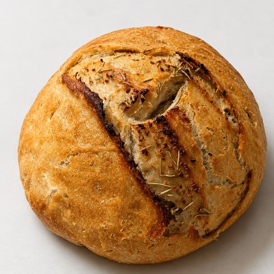 Garlic Herb Sourdough Loaf