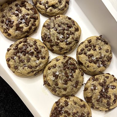 Brown Butter Chocolate Chip Cookies - DOZEN