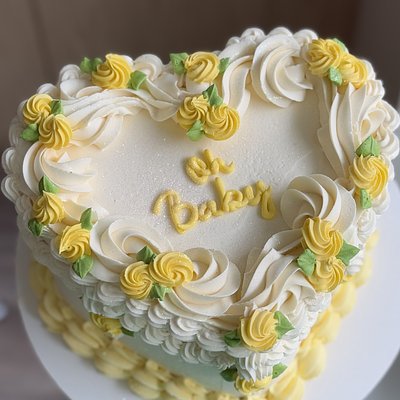 6” Heart Shape Cake 