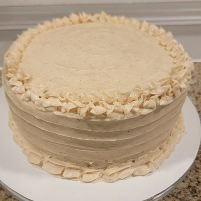 Banana Layer Cake With Brown Butter Cream Cheese Frosting 