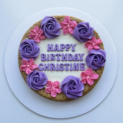 9” Round Cookie Cake 