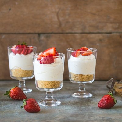 2 OZ Cheesecake Shooter Glass