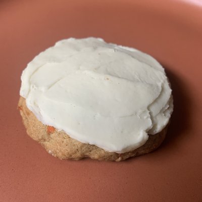 Carrot Cake Cookies With Cream Cheese Frosting