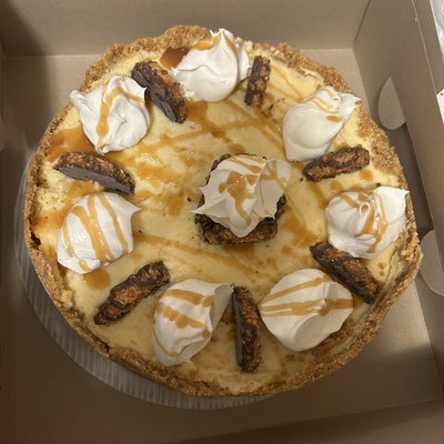 Large Samosa Cheesecake