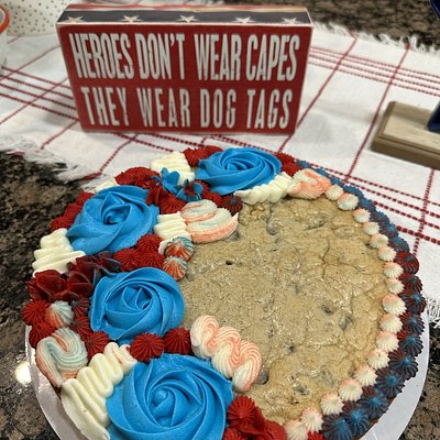 4th Of July Cookie Cake 