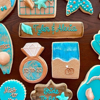Custom Sugar Cookies - 1/2 Dozen
