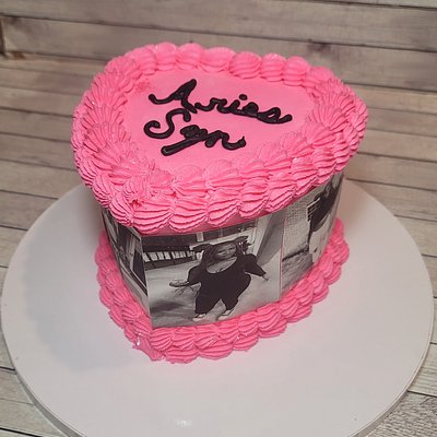 6 Inch Heart Shaped Cake 