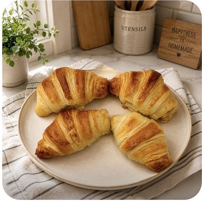 Plain Butter Croissants 