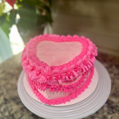 Heart Cake 3 Layer