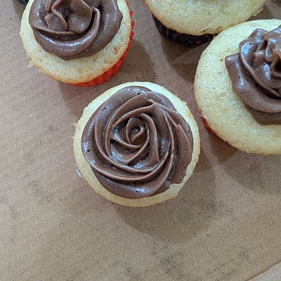 Mini Vanilla Cupcakes
