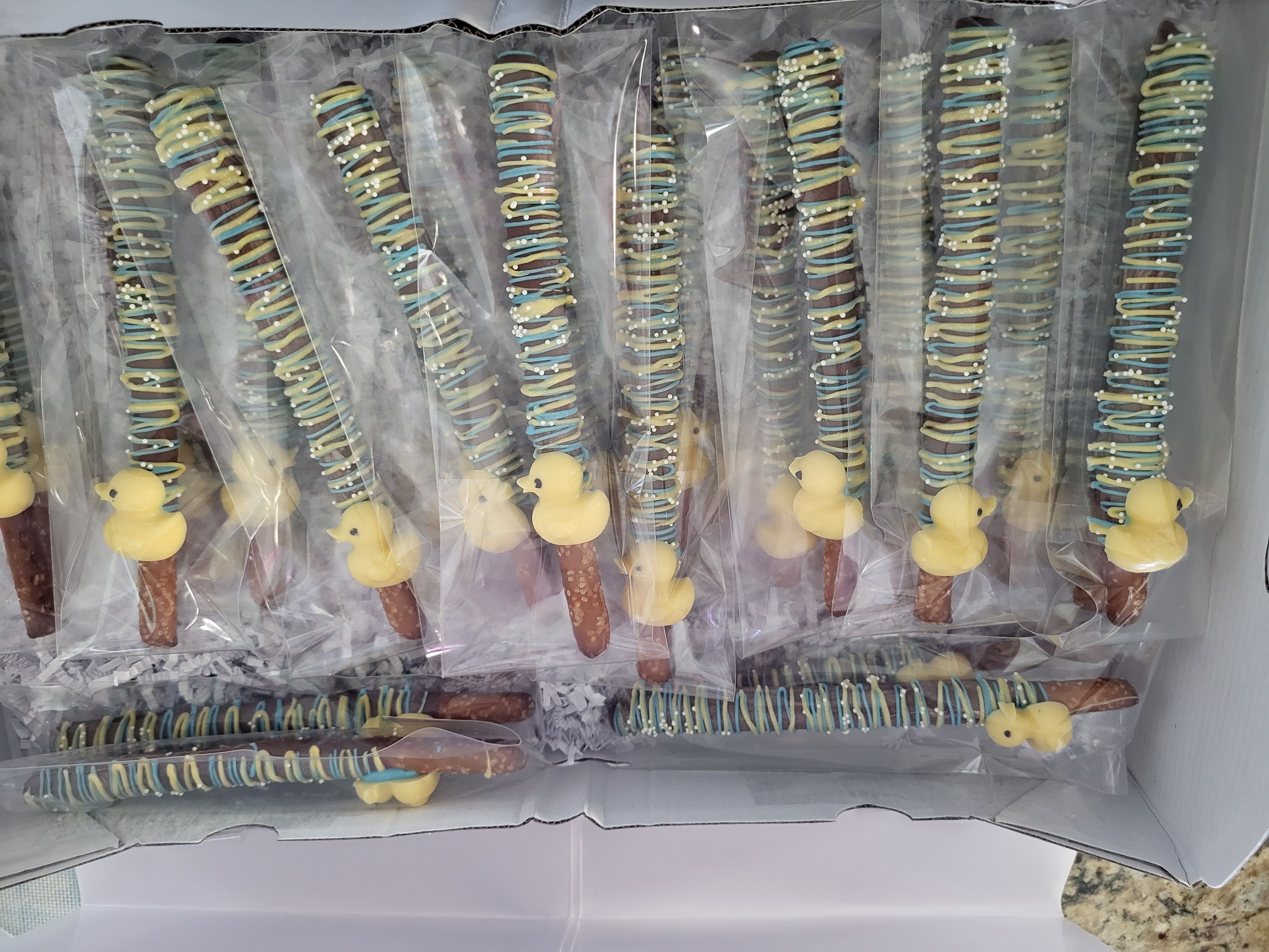 Duck Theme Pretzels