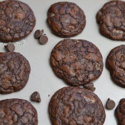 Double Chocolate Brownie Cookie