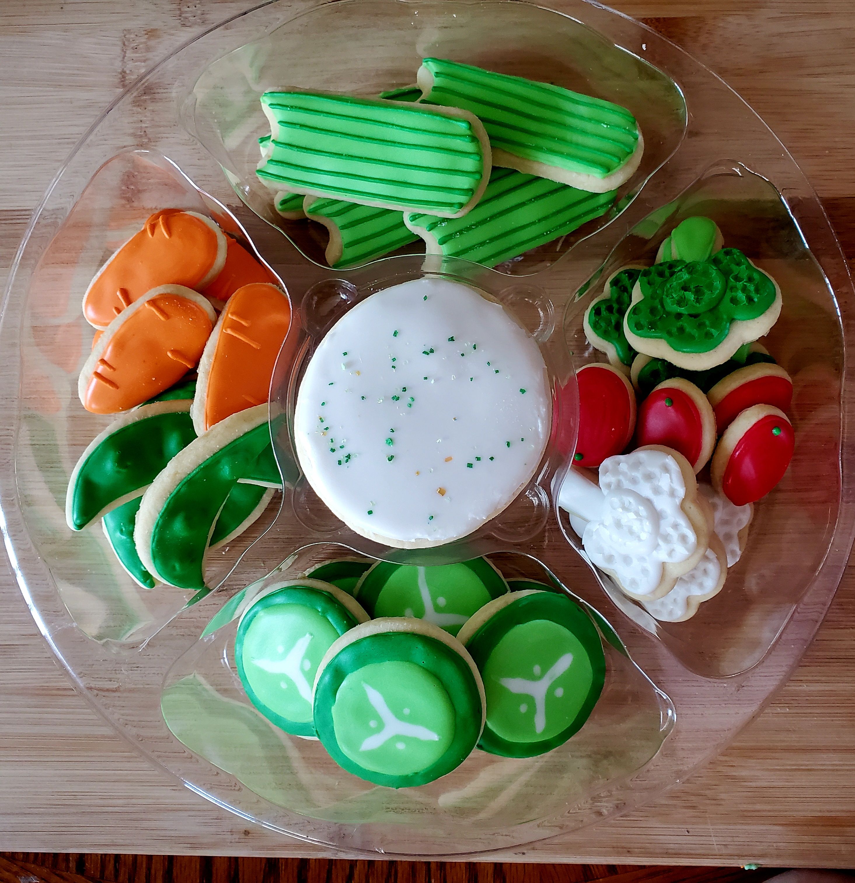 Fourth Of July Vegetable Tray