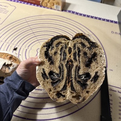 French Vanilla Cappuccino Oreo Sourdough