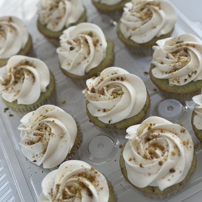 Pistachio Cupcakes 