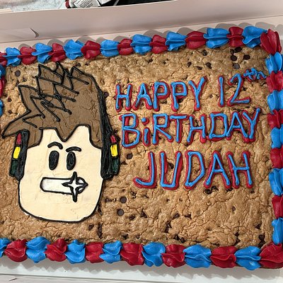 12” X 17” Chocolate Chip Cookie Cake