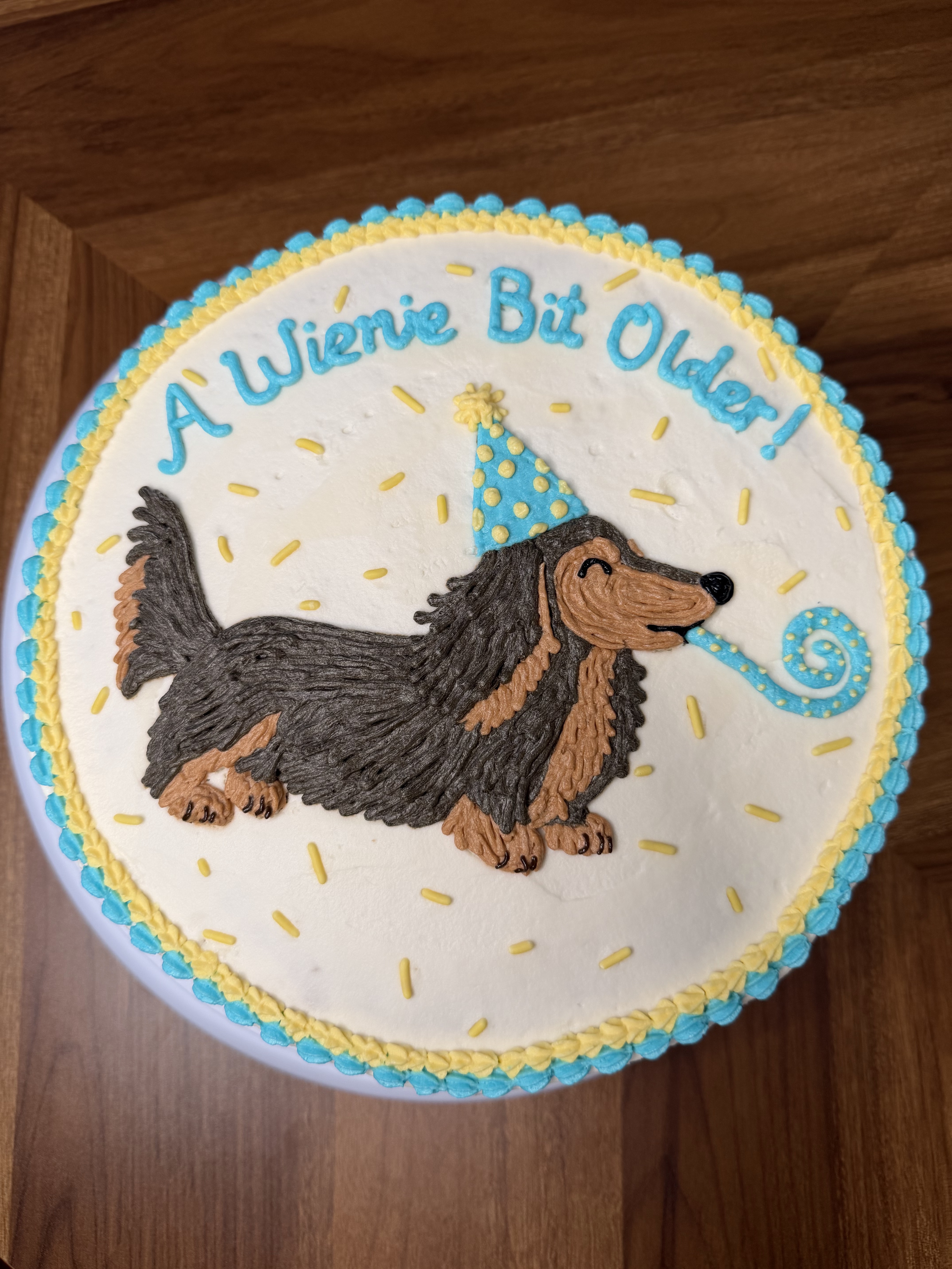8” Buttercream Personalized Cake