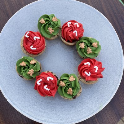 Christmas Mini Cookie Cups