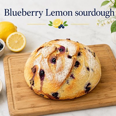 Blueberry Lemon Sourdough 