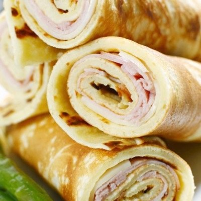 Blessed Ham Crêpes 
