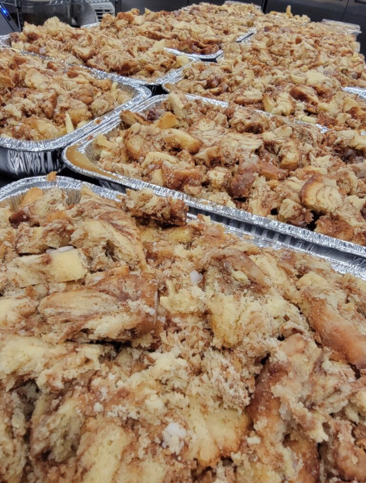 Crème brûlée French toast Casserole